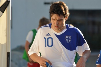 Litmanen treenib Kaljuga