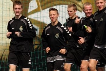 Santos testib Saksamaal pallinud noort leedukat
