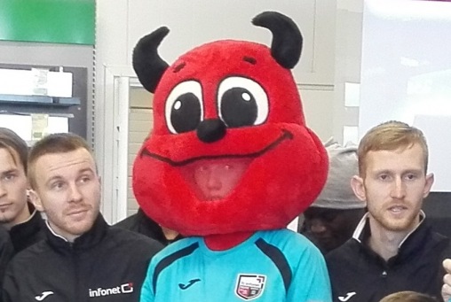 Infonet viksis maskoti Manchester Unitedi pealt maha?