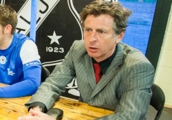 Uwe Erkenbrecher ei suutnud Siim Tennot, Reio Laabust ja meeskonda võiduni viia. Foto: Gertrud Alatare