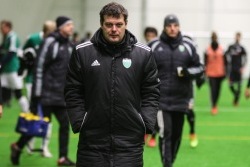 Kristali juhendatava Levadia särgis võis täna näha ka Kaimar Saagi. Foto: Jana Pipar