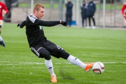 Saag debüteeris kahe väravaga. Foto: Gertrud Alatare