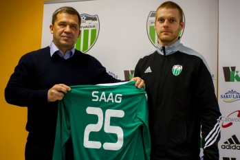 Saag, Lipin ja Laitinen on Levadia mängijad