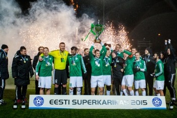 Levadia võttis superkarika kindlalt endale