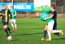 Seni on Levadiat tagasi hoitud. Kas Tammeka vastu saavad levadialased esimese võidu? Foto: Jana Pipar