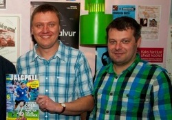 Indrek Petersoo ja Marko Kristal. Foto: Gertrud Alatare