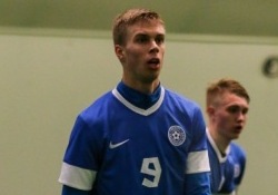 Värava löönud Robert Kirss. Foto: Brit Maria Tael