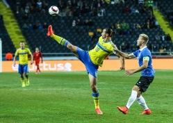 Zlatan Ibrahimovic (vasakul). Foto: Jana Pipar