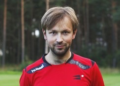 Mart Kase lõi Emmaste esimese. Foto: emmaste.eu