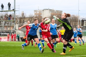 U-18 neiud lõid küll värava, aga lõpetasid nulli punktiga