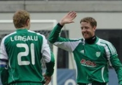 Lemsalu ja Zelinski, kevad 2008. Foto: Soccernet.ee (arhiiv)