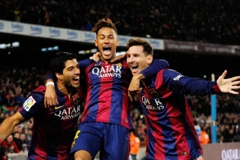 Barcelona trio grupifaasis ei näe