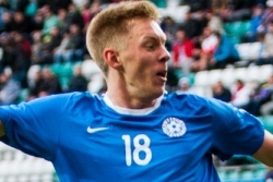 Kase U-21 koondist esindamas. Foto: Gertrud Alatare