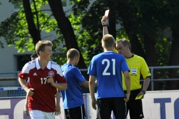 Liivamägile viimase punase andnud kohtunik Levadia euromängul