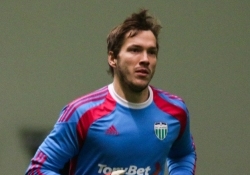Priit Pikker kaitseb ilmselt ka Tallinnas Levadia väravat. Foto: Jana Pipar