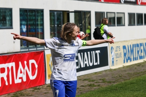 Siin Pärnu vormis, Läti vastu viimast korda sinisärgis. Foto: Jana Pipar