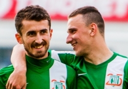 Zaka (vasakul) ja Maksim Gussev võivad homme murul vastamisi minna. Foto: Gertrud Alatare