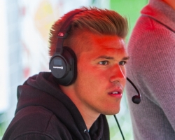 Lõppenud hooajal tegutses Indermitte ka Premium liiga mängude kommentaatorina. Foto: Gertrud Alatare