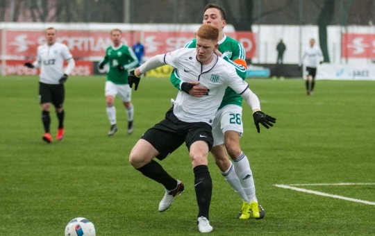 Madis Vihmann on end Flora keskkaitsest ka koondise pingiotsale mänginud. Foto: Jana Pipar