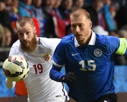Klavan Norra vastu. Foto: Imre Pühvel