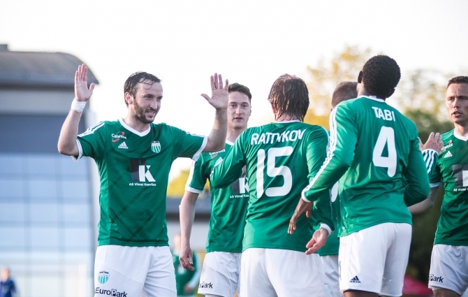 Levadia lõi Tarvale neli vastuseta väravat