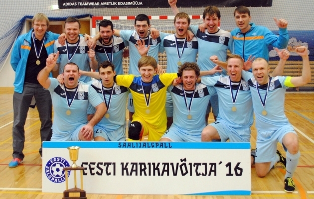 Cosmos võitis saalijalgpalli superkarika