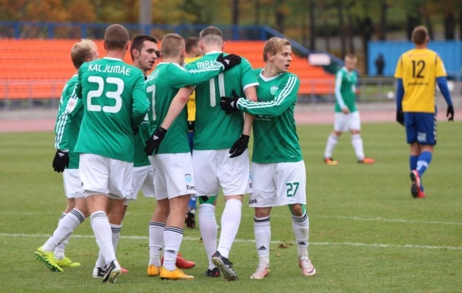 Levadia säilitas kohustusliku võiduga tiitlilootused