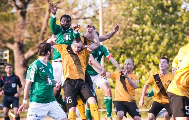 Levadia kohtab Kaljut ehmatanud Tarvaga