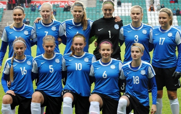 Neidude U-19 koondis koguneb ühistreeninguks